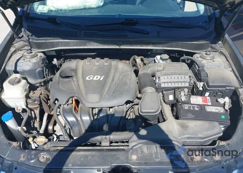 2012 Hyundai Sonata Gls Pzev из США, поврежденный, VIN 5NPEB4AC5CH403625